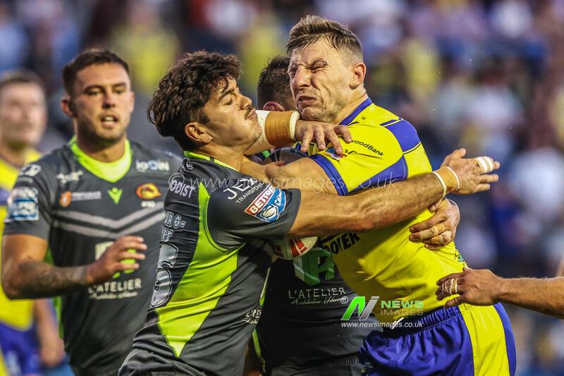 Betfred Super League Round 22 Warrington Wolves v Catalans Dragons
