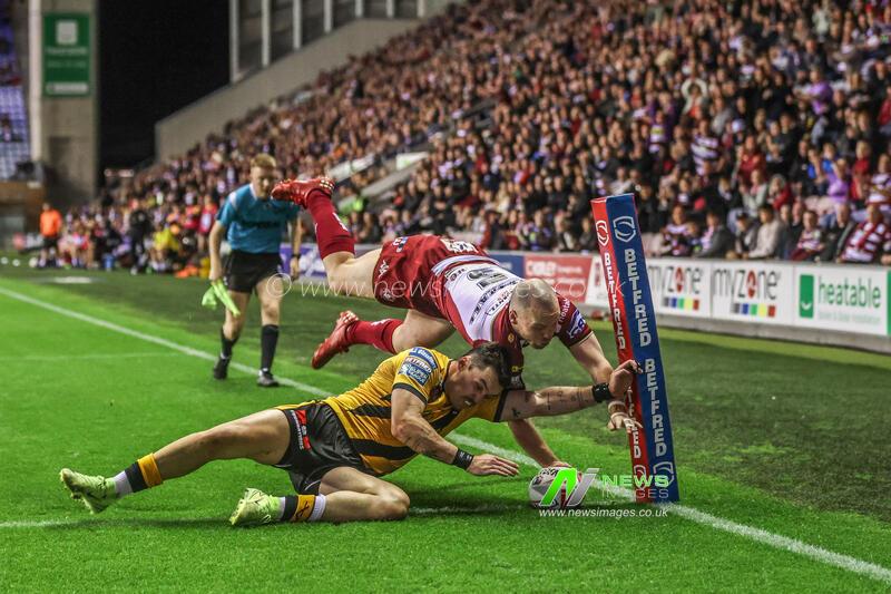 Betfred Super League Round 26 Wigan Warriors v Castleford Tigers