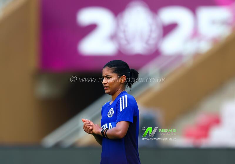 ICC Women's World Cup India v Australia pre match day practise session