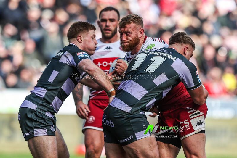 Betfred Super League round 6 Wigan Warriors v Huddersfield Giants