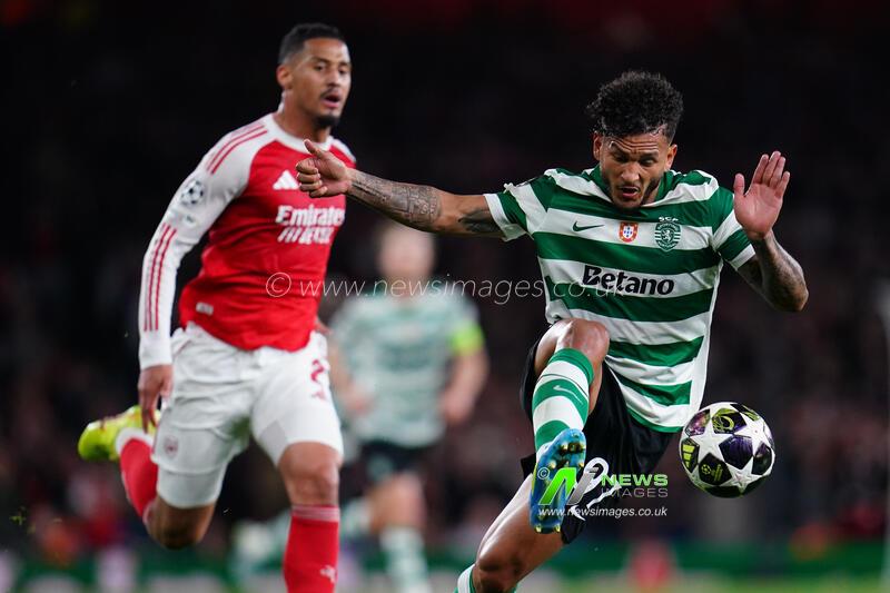 UEFA Champions League Quarter Finals Arsenal v Sporting CP