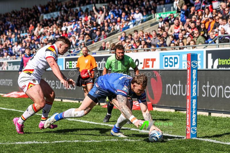 Betfred Super League round 8 Wakefield Trinity v Bradford Bulls
