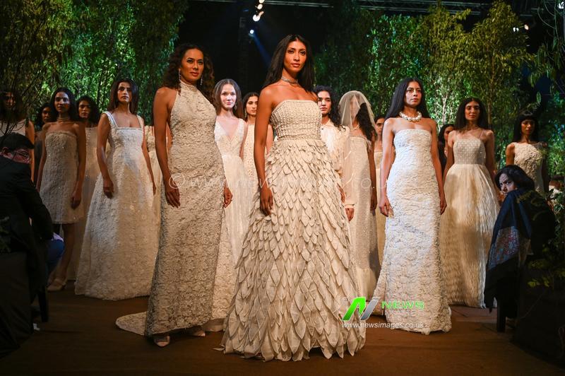 India: Designer Payal Jain’s Fashion Show On Theme Of Enchanted Forest At DLF Golf & Country Club In Gurgaon