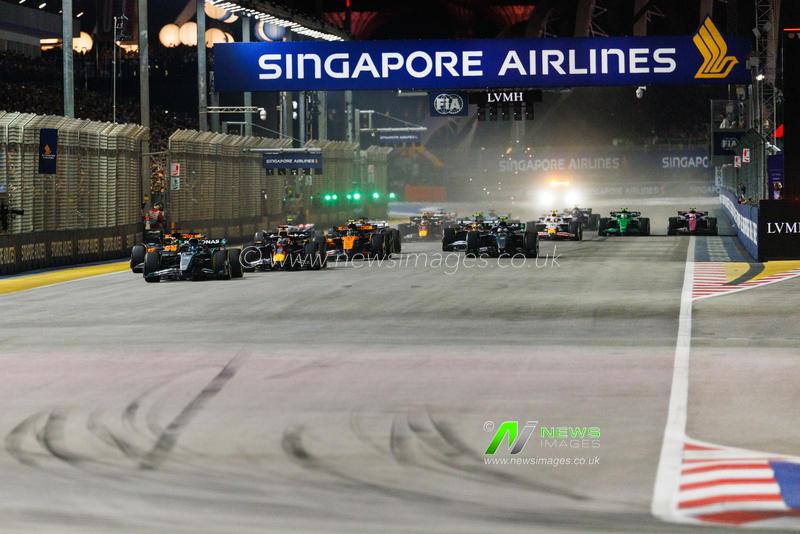 Formula 1, Singapore Grand Prix 2025, Sunday Race, Singapore - 05 Oct 2025