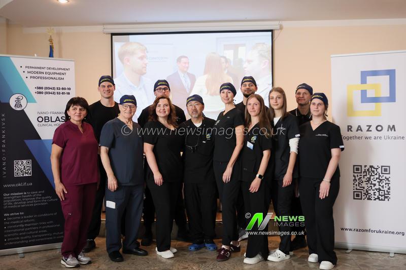 Press conference of 6th medical mission Face the Future held in Ivano-Frankivsk