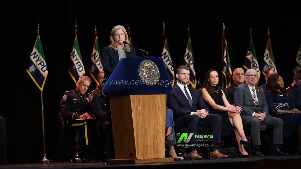 NY: New York City Police Academy Graduation Ceremony