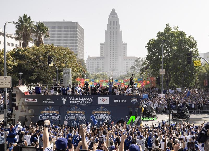 Los Angeles. Dodgers Parade