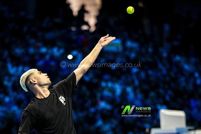 ATP Finals tennis - Allenamento Sinner Vs Alcaraz