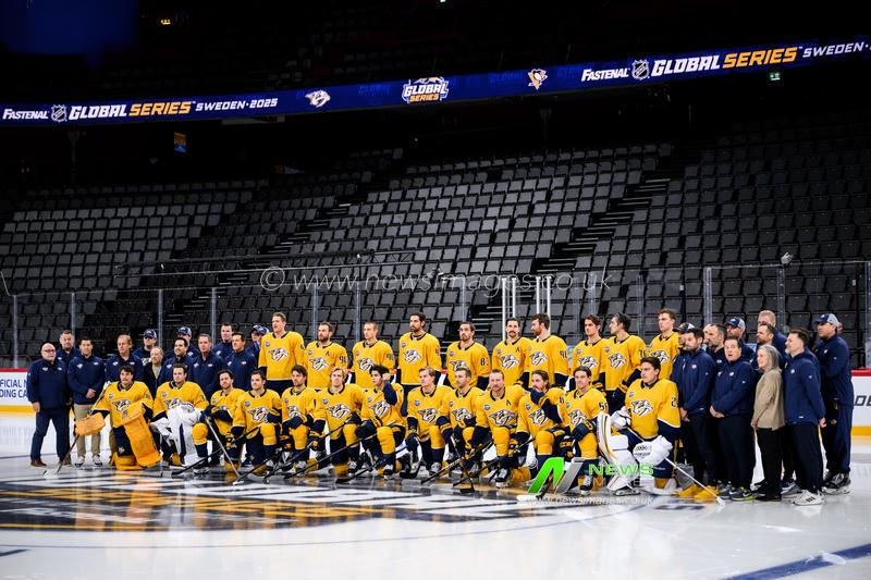 Ice Hockey, NHL Global Series, Nashville Predators, Practice 
