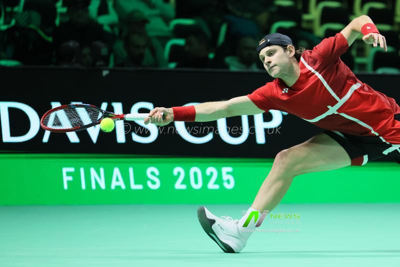 Italy: ITALY TENNIS DAVIS CUP FINALS BELGIUM VS FRANCE MATCH 2