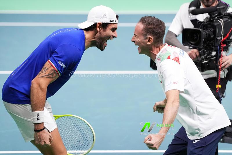 Tennis, Italia vs Belgio - Semifinale Davis Cup Finals 