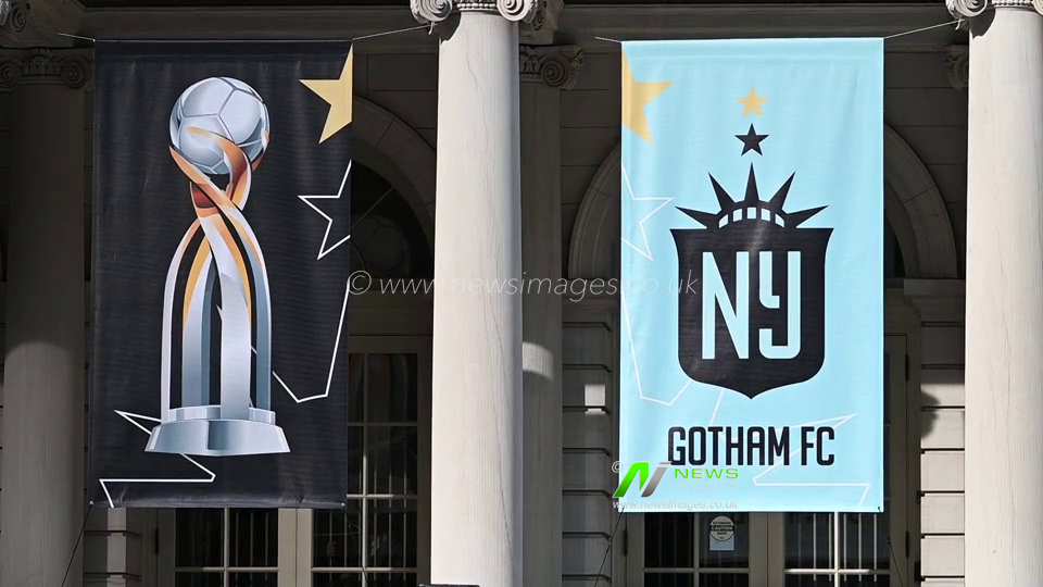NY: Gotham FC celebrates NWSL 2025 Championship - City Hall