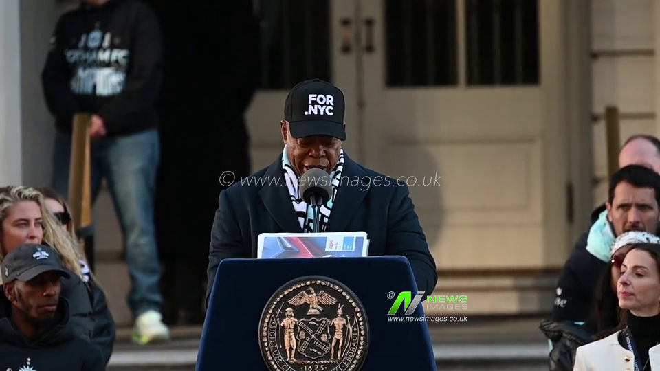 NY: Gotham FC celebrates NWSL 2025 Championship - City Hall