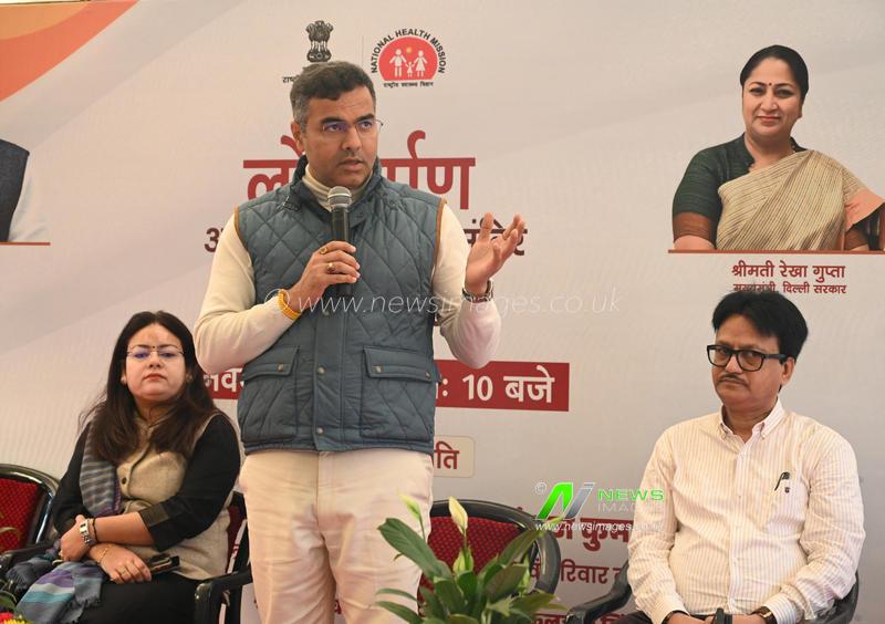 India: Delhi Cabinet Minister Parvesh Verma Inspects Ayushman Arogya Mandir At Golf Links Sub Centre In Delhi