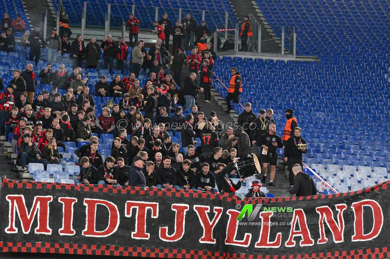 Italia: Uefa Europa League Football  Match Roma vs Midtjylland 2025
