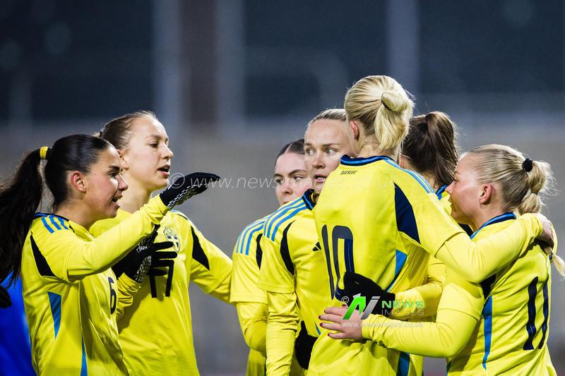 Football, Women´s under-23 international friendly, Sweden - Italy