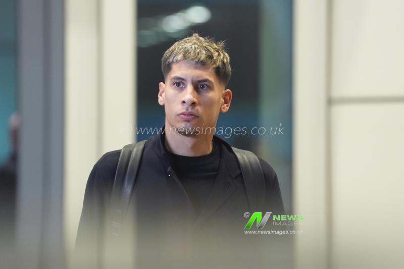 Napoli’s players arriving at Riyadh Airport ,  Saudi Arabia - EA Sports FC italian Supercup 