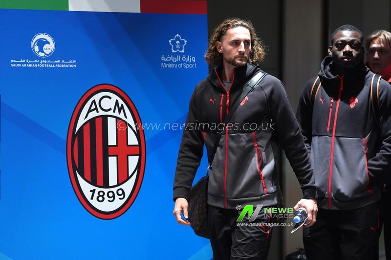  Supercoppa italiana EA Sports FC - I giocatori del Milan arrivano all'aeroporto di Riyadh