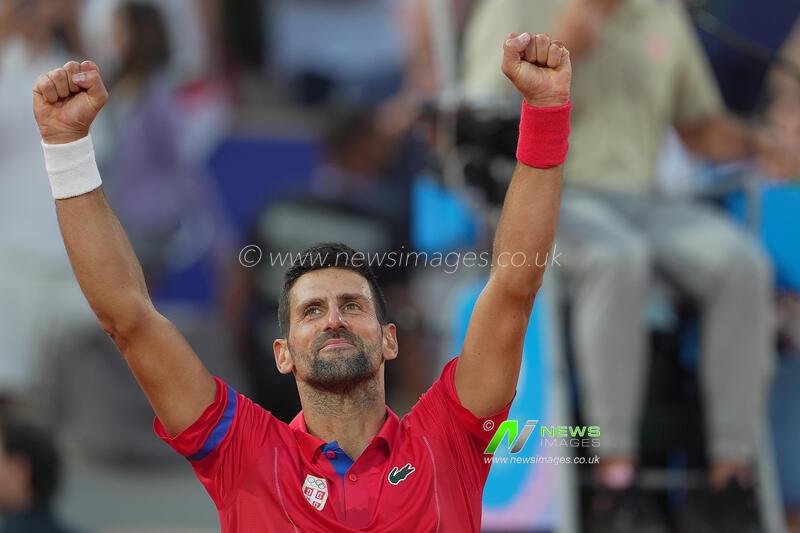 Olimpiadi estive del 2024 - Djokovic vs Lorenzo Musetti - semifinale di tennis del singolare maschile