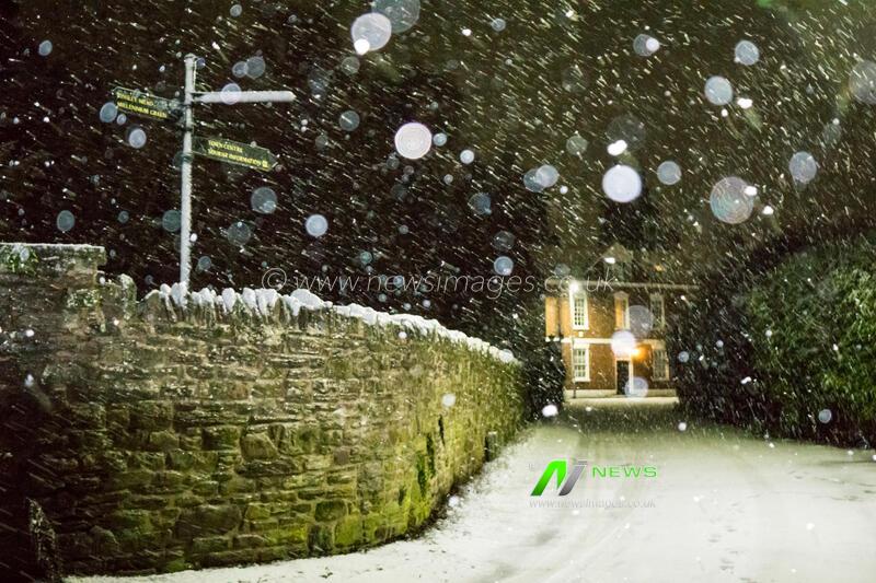 Storm Goretti in Leominster, UK - 08 Jan 2026