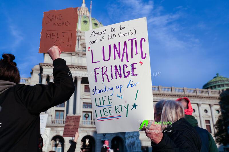 PA: Anti-ICE Protest in Harrisburg