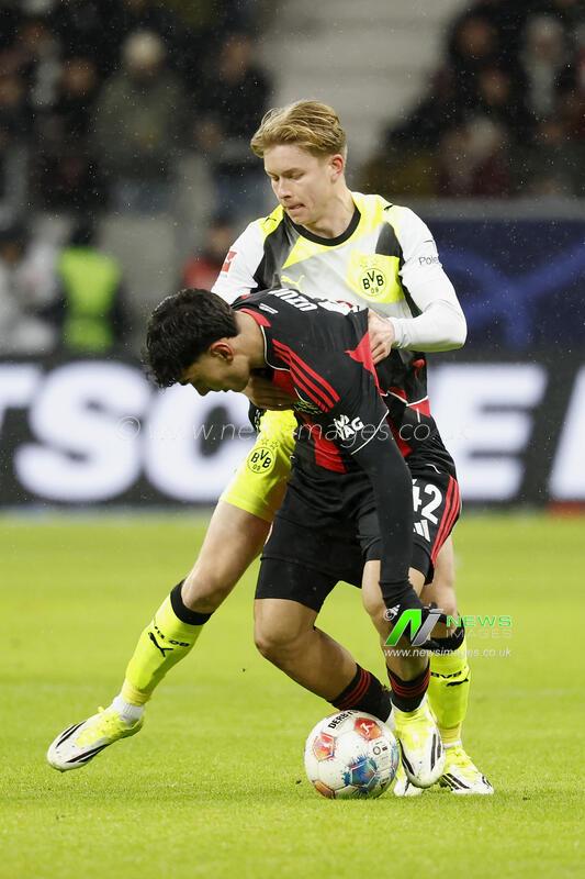 Fussball, Bundesliga, Eintracht Frankfurt - Borussia Dortmund