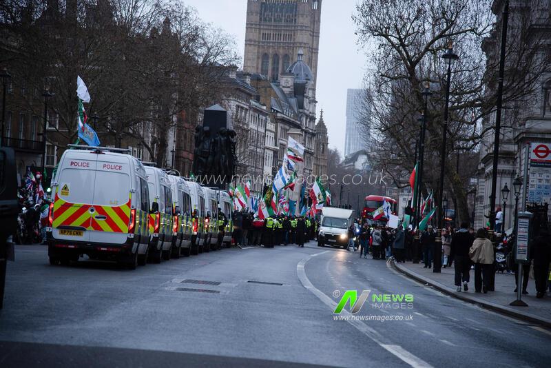 ìFree Iran From The Islamic Republicî Protest at Downing St - 11 Jan 2026