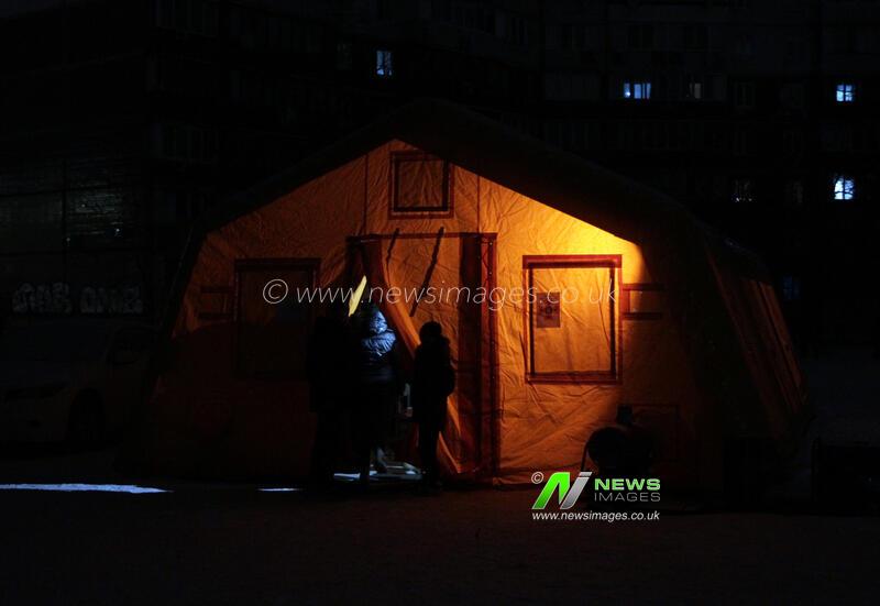 Power outage in Troieshchyna residential area of Kyiv