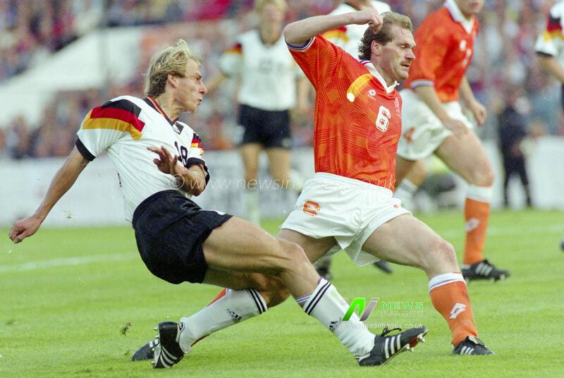 Football, EURO 92, Netherlands - Germany