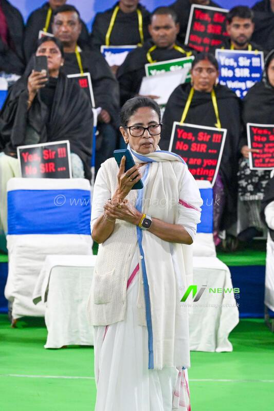 India: West Bengal CM Mamata Banerjee Addresses A Press Conference Along With SIR Affected Families