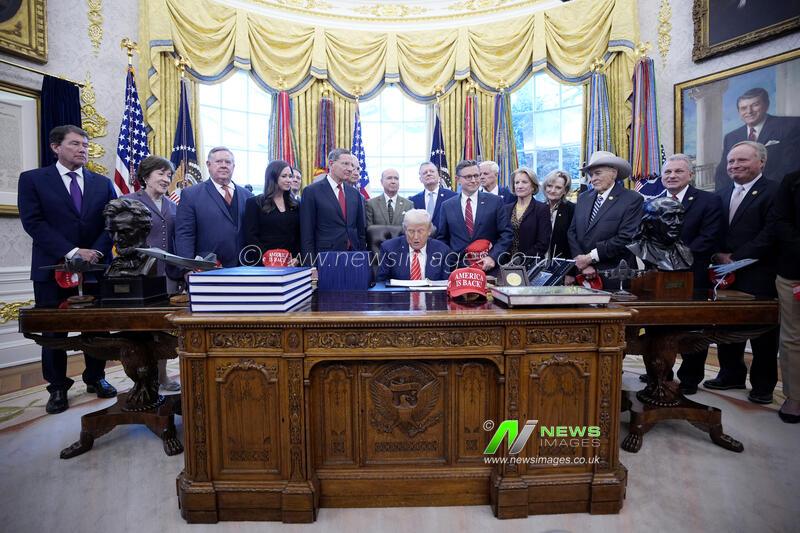 Donald Trump participates in a bill signing - Washington 
