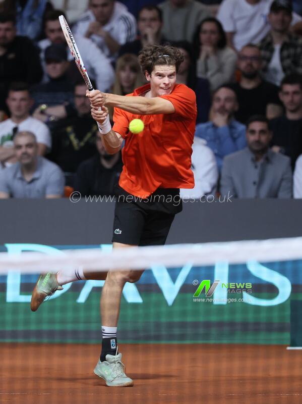 BULGARIA: TENNIS DAVIS CUP QUALIFIERS BULGARIA BELGIUM SATURDAY