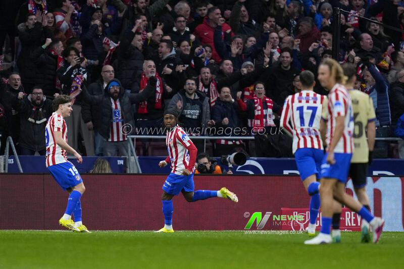 ESP: Atletico de Madrid - FC Barcelona. La Liga EA Sports. Semi-Finals, first leg.