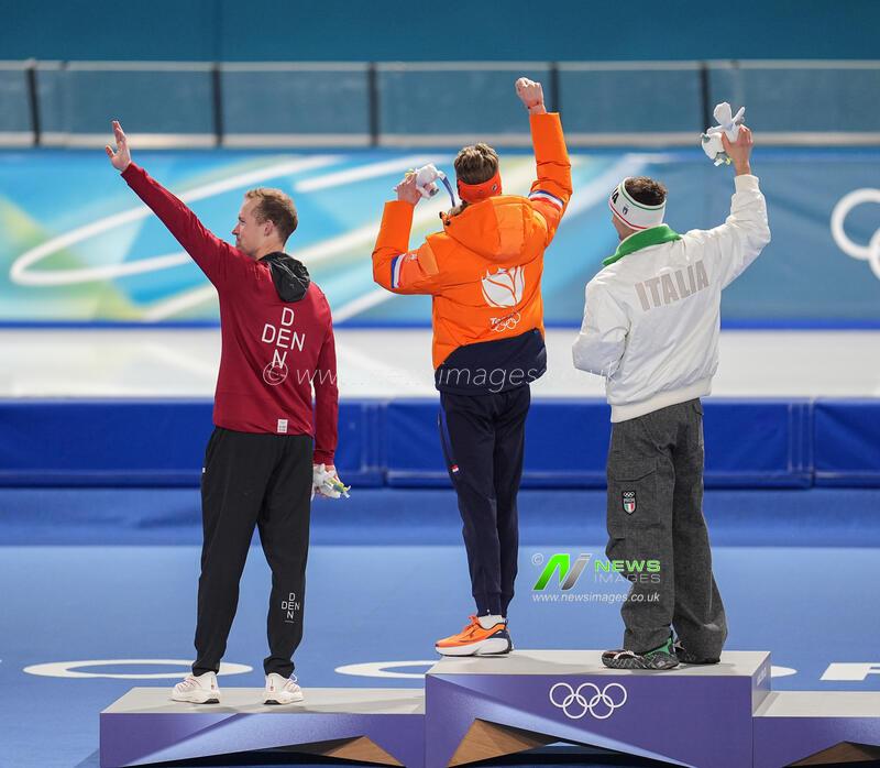 Italy: Olympic Winter games Milano 2026: Speed Skating Men's Podium