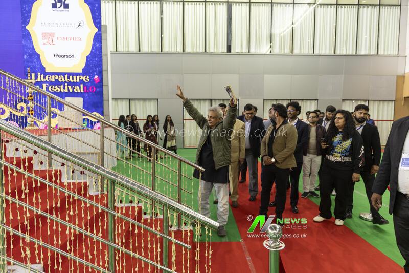 India: Bollywood Singer-Actor Piyush Mishra Attends Delhi University Literature Festival 1.0