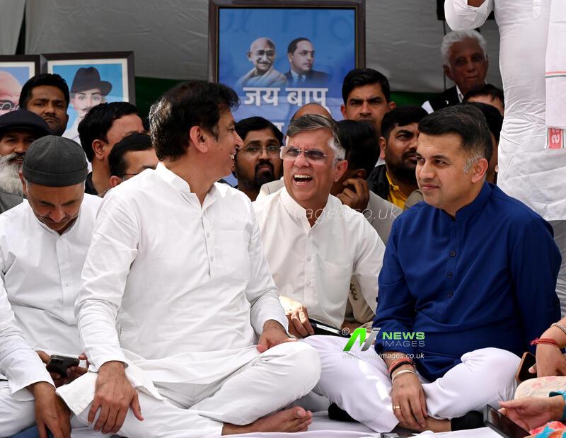 India: IYC Protest Against Arrest Of IYC Chief Uday Bhanu Chib