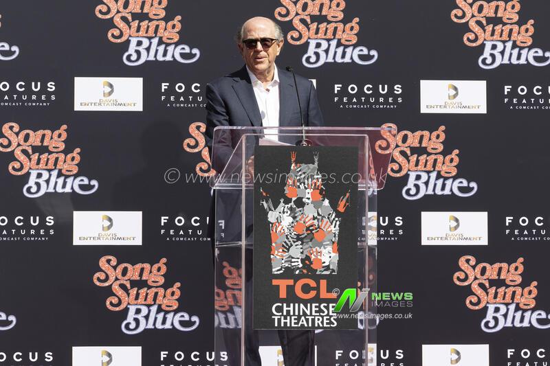 CA: John Davis Hand And Footprint In Cement Ceremony At TCL Chinese Theatre 