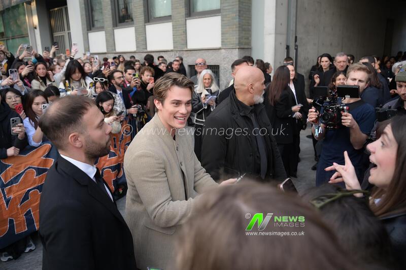 Italy: Nicholas Galitzine attends Armani fashion show in Milan