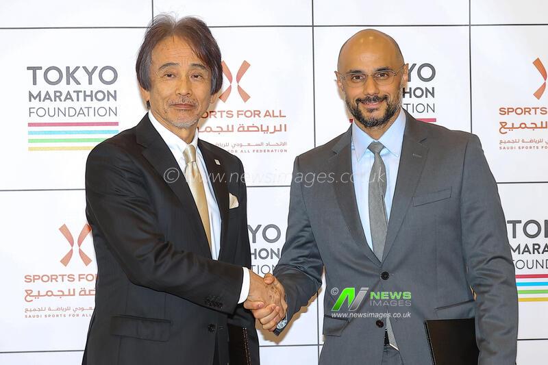 JPN: Tokyo Marathon - Saudi Arabia "Saudi Sports for All Federation" contract