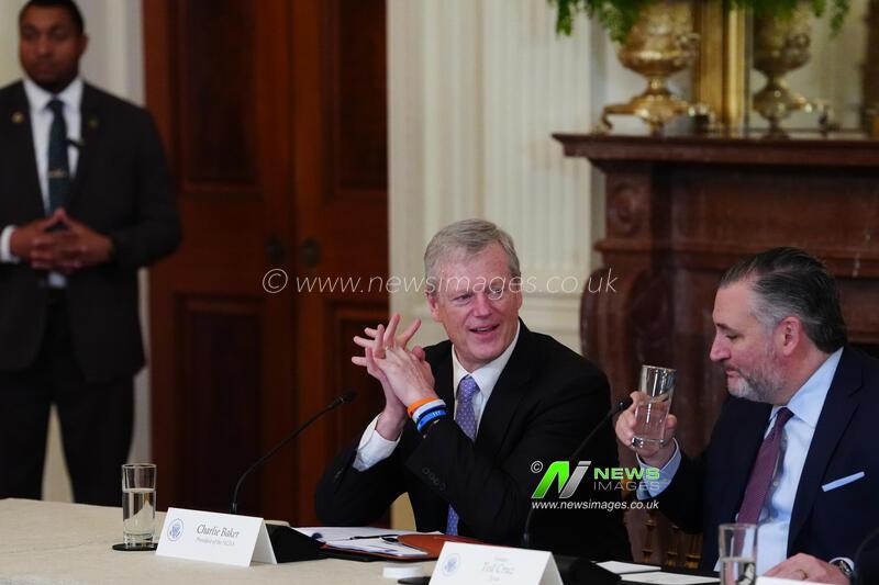 DC: President Trump holds saving college sports roundtable 