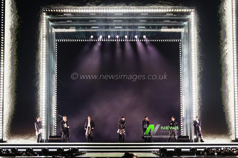 South Korea: Behind the scenes from BTS The Comeback Live