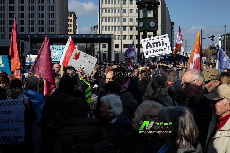 Germany: Protest against Iran war in Berlin