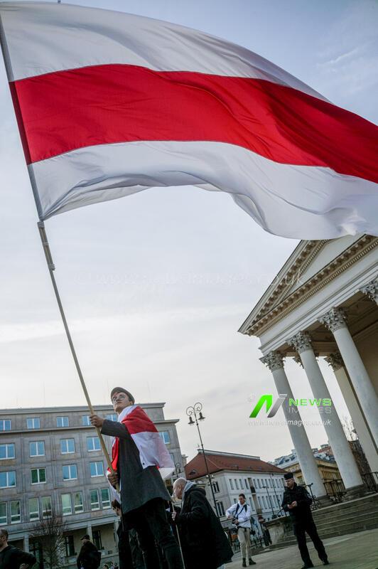 Belarusians in Warsaw celebrate Belarus Freedom Day - 29 Mar 2026