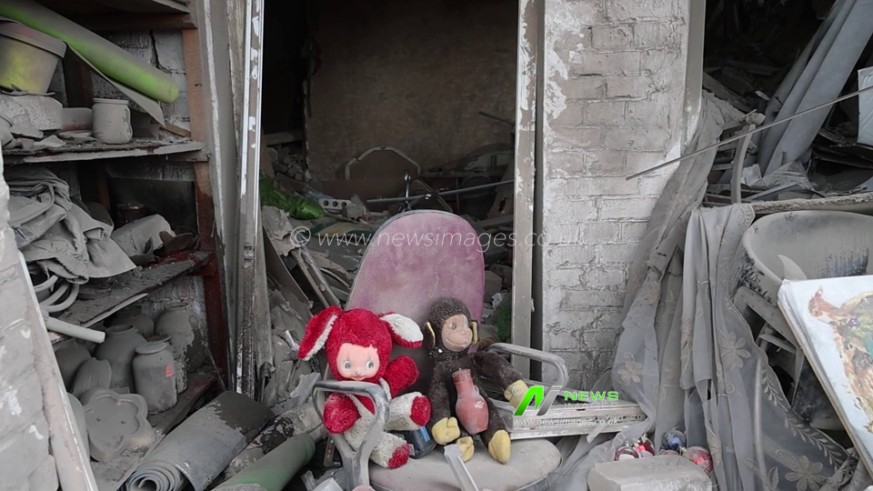 Russia: Zaporozhye Region in aftermath of military strike