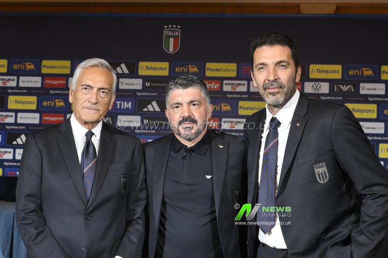 Conferenza stampa di presentazione del nuovo CT della Nazionale italiana Gennaro Gattuso