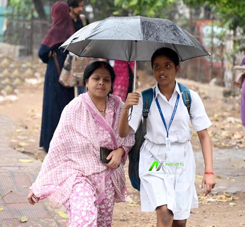 India: Light Rainfall In Patna