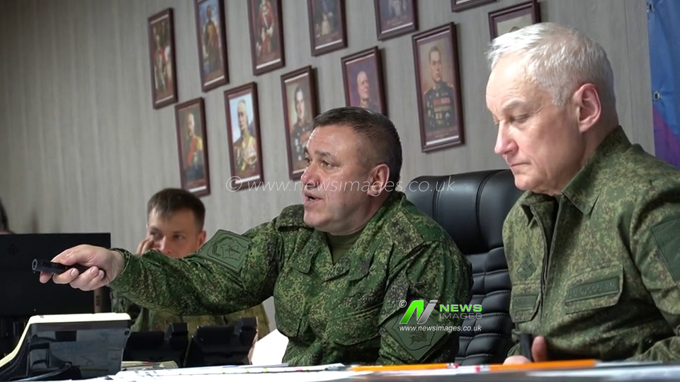 Russia: Russian Defence Minister Belousov visits Center Group of Forces