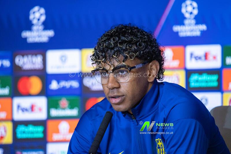 Press conference ahead of the UEFA Champions League quarter-final, Atlético de Madrid Vs FC Barcelona in Madrid, Spain - 13 Apr 2026