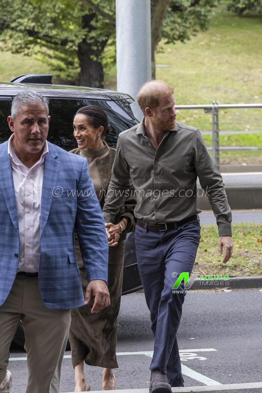 Prince Harry and Meghan Markle in Melbourne, Australia - 14 APRIL 2026.