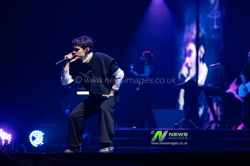 Blanco performs live in Eboli, Italy